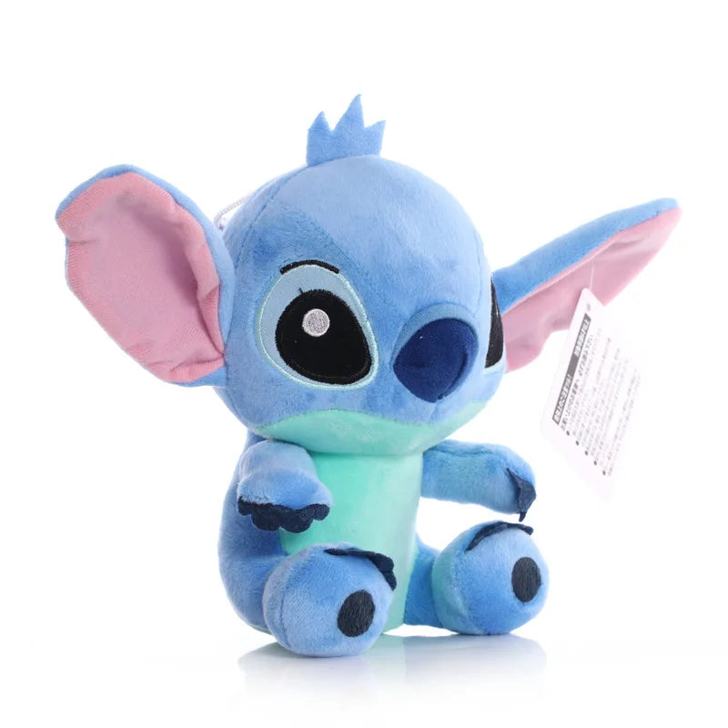 Disney Lilo & Stitch Couple Models Cartoon Stuffed Plush Dolls Anime Plush Baby Toys Pendant Toys Girl Kids Birthday Gift